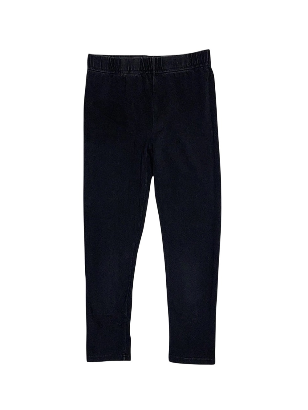 GIRL'S Black Cropped Leggings Size 10/12